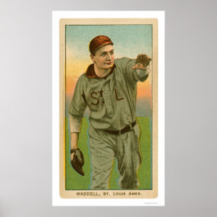 Poster Basebol 1909 de Rube Waddell