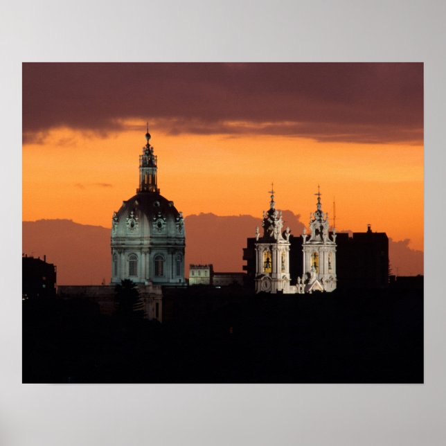 Póster Basilica da Estrela, Bairro Alto, Lisboa, (Frente)