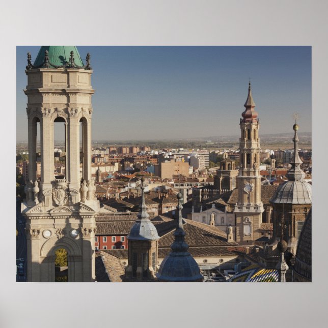 Póster Basilica de Nuestra Senora del Pilar (Frente)