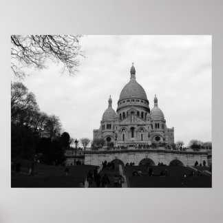 Póster Basílica do Sacré Coeur
