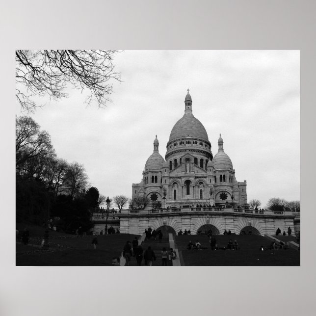 Póster Basílica do Sacré Coeur (Frente)