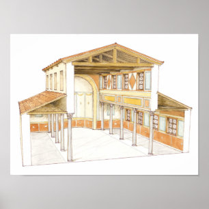 Poster Basílica romana