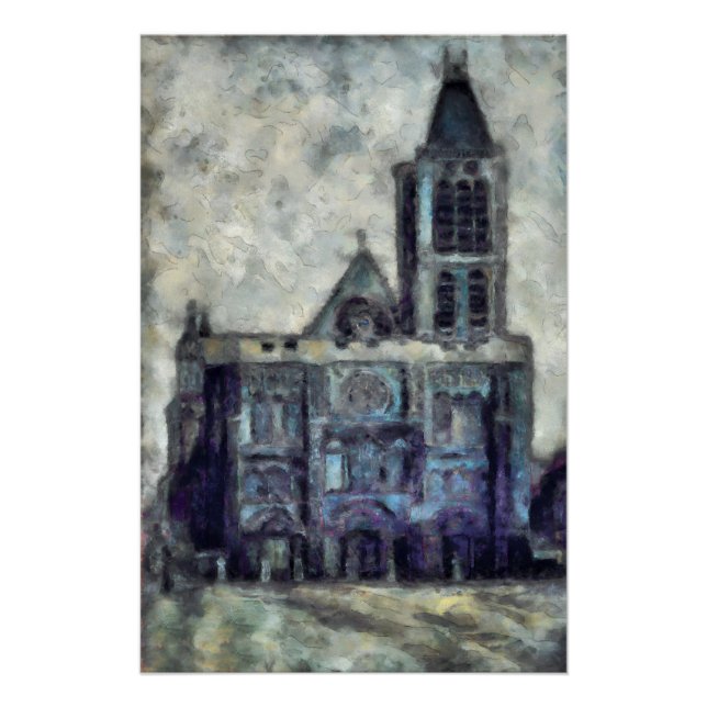 Póster Basilique de Saint-Denis (Frente)