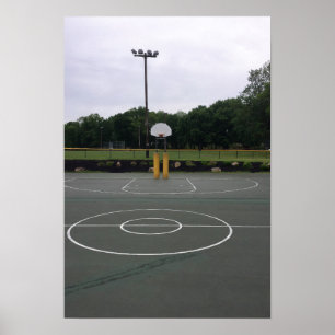 Póster Basketball Court