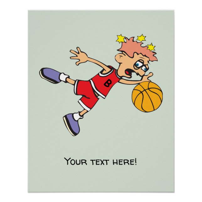 Póster Basquete (Frente)