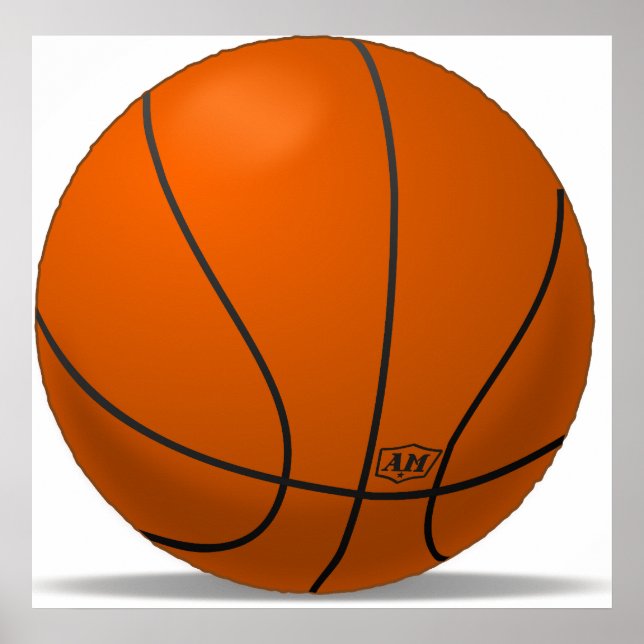 Póster Basquete (Frente)