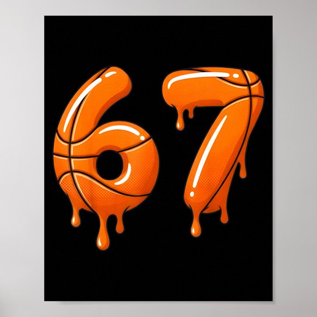 Poster Basquete 67 Meme Engraçado Legal Enterrada Para Me (Frente)