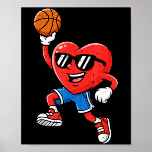 Poster Basquete do Dia dos Namorados para Adolescentes do