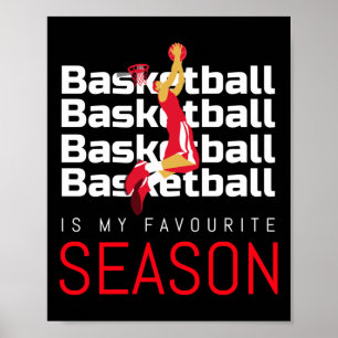 Poster Basquete É Minha Duna De Época Favorita