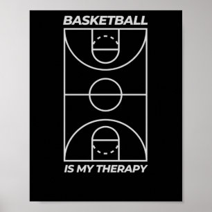 Poster Basquete é minha terapia