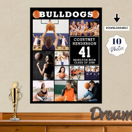Poster Basquete Esportes Noite de Gala dos Veteranos 10 C