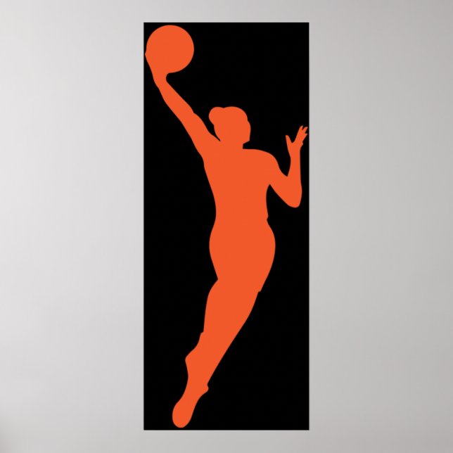 Poster Basquete WNBA (Frente)