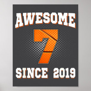 Poster Basquetebol 7º 2019 7 Anos Desde Diversão