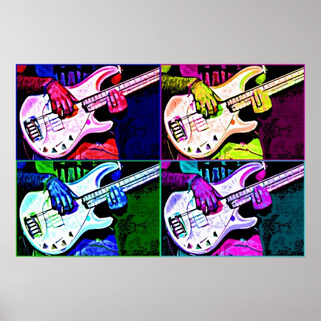 Poster Bass 4 String (Frente)