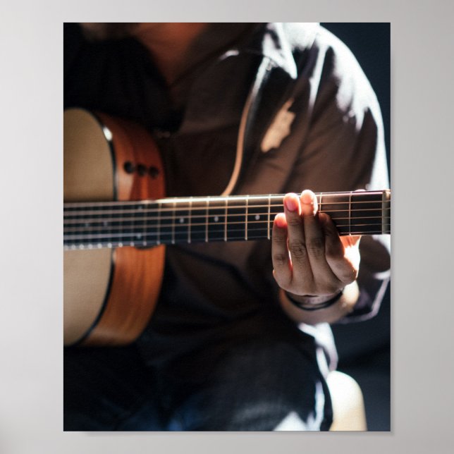 Poster Bass Guitar Incrível (Frente)