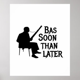 Poster Bassoon do que depois Bassoon Pun