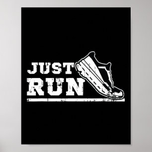 Poster Basta Executar Gráfico Motivacional Para Cantos E