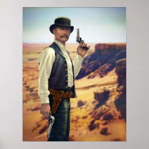 Póster Bastão Masterson