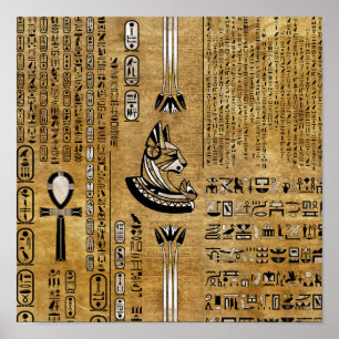 Poster Bastet - Deusa Egípcia