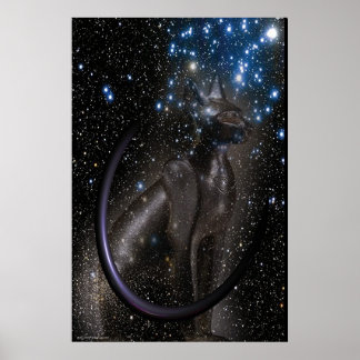 Póster Bastet por Gregory Gallo