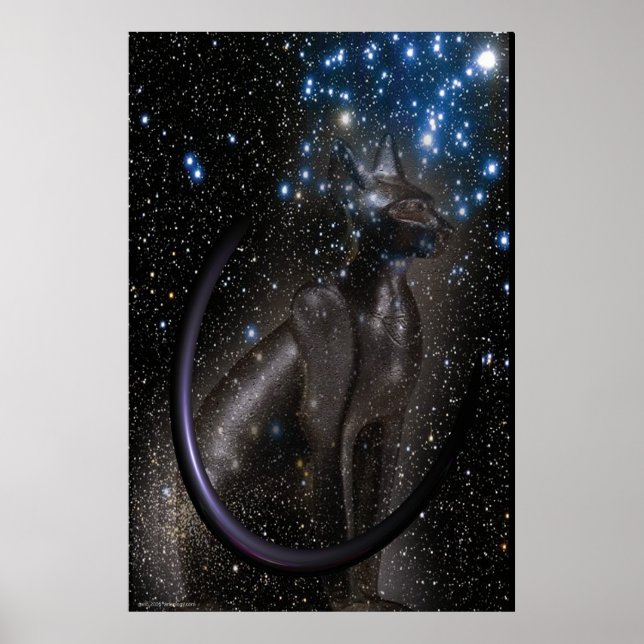 Póster Bastet por Gregory Gallo (Frente)