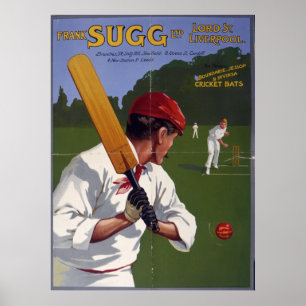 Póster Bastões de grilo de Frank Sugg, 1906