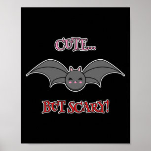 Poster Bat Bonito mas Assustador