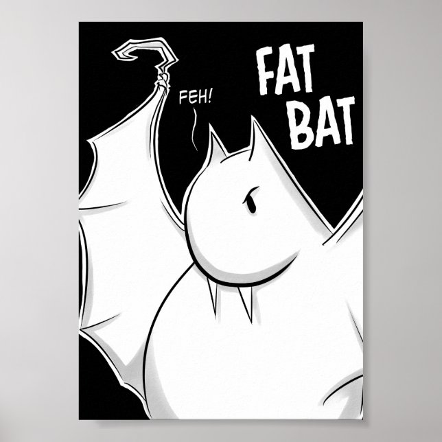Poster Bat Gordo (Frente)