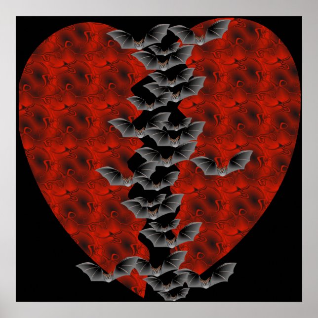 Póster Bat Heart (Frente)
