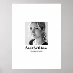 Poster Bat Mitzvah - Sinal de Conselho