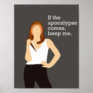 Poster bata a caçadora do vampiro se o apocalipse vier