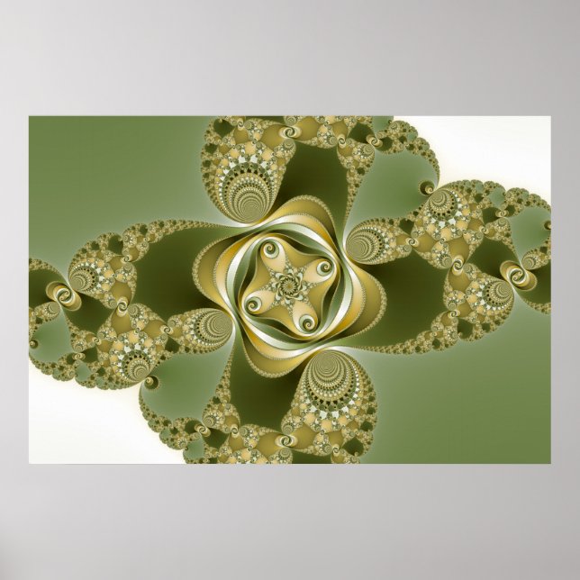 Póster Bata Isto - Fractal (Frente)