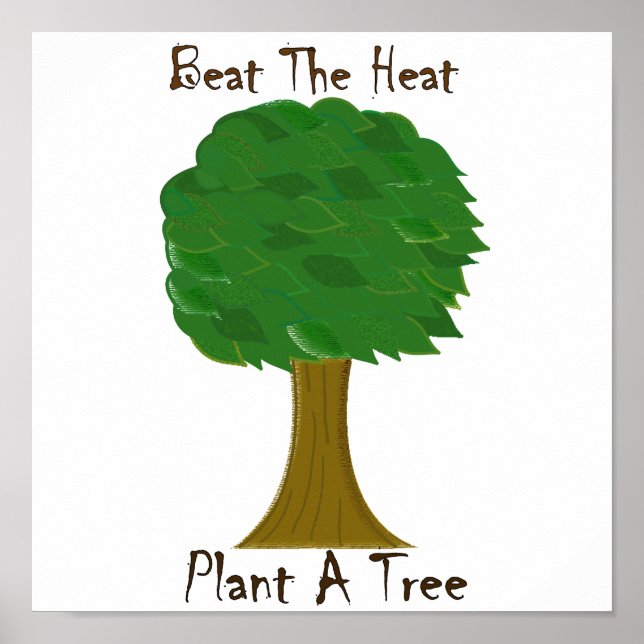 Poster Bata o calor (Frente)