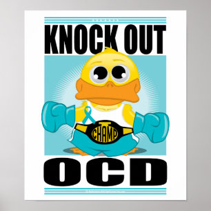 Poster Bata para fora OCD