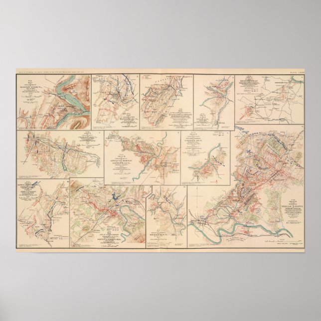 Póster batalha Belle Grove (Frente)