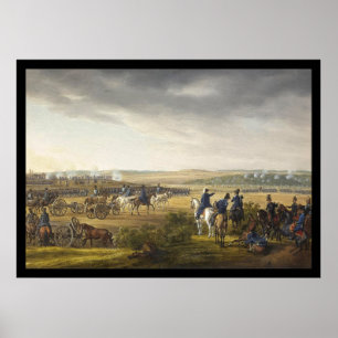 Poster Batalha de Adam Albrecht de Moscovo 1812