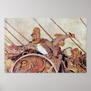 Póster Batalha de Alexander por Meister Der