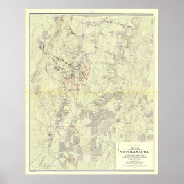 Póster Batalha de Chickamauga