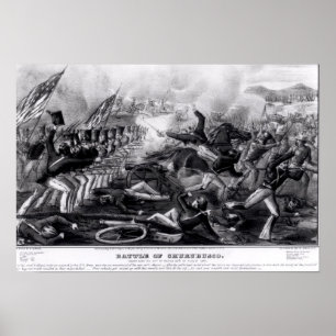 Póster Batalha de Churubusco
