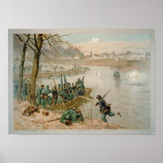 Póster Batalha de Fredericksburg (Frente)