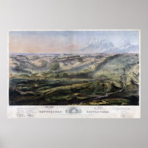 Póster Batalha de Gettysburg 2