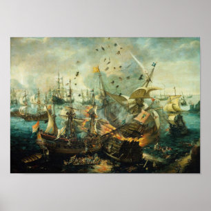 Póster Batalha de Gibraltar