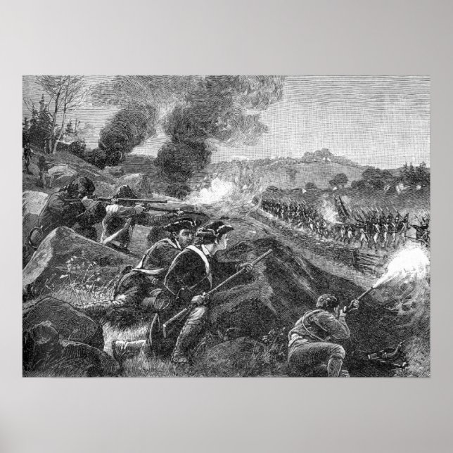 Póster Batalha de Lexington (Frente)