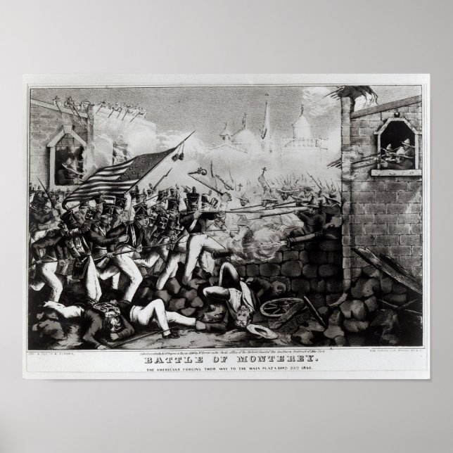 Póster Batalha de Monterey (Frente)