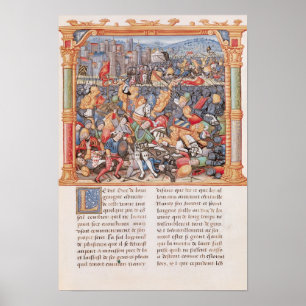 Póster Batalha de Nancy em 1477