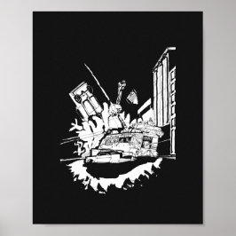 Poster Batalha de Noir Bus