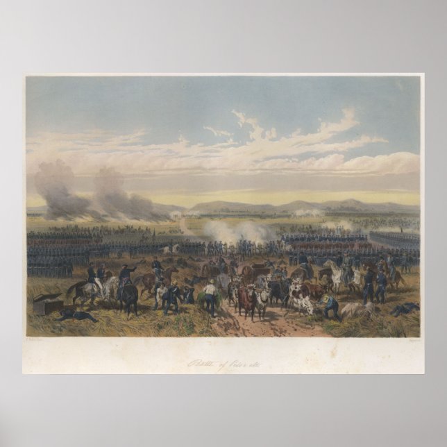 Póster Batalha de Palo Alto (Frente)