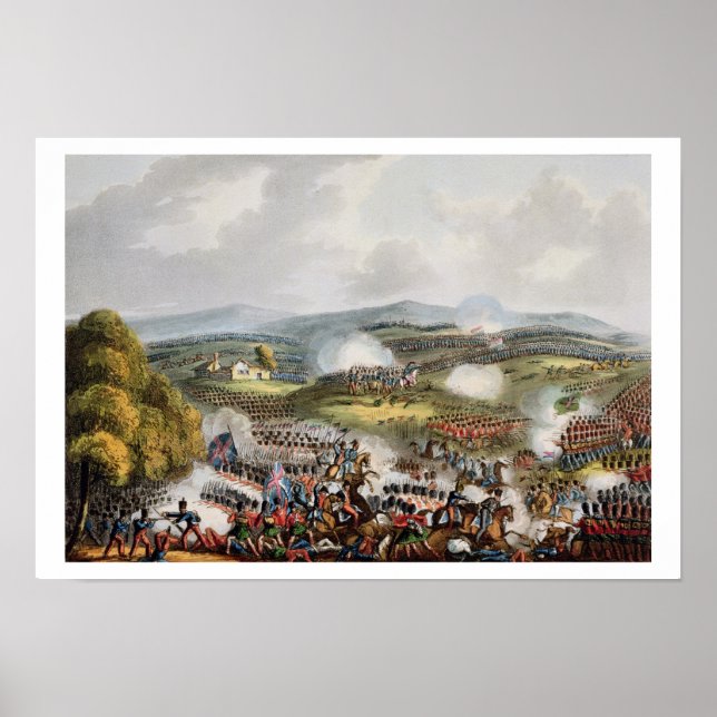 Póster Batalha de Quatre Bras, 16 de junho de 1815, de "O (Frente)