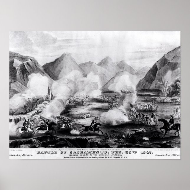 Póster Batalha de Sacramento (Frente)
