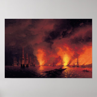 Póster Batalha de Sinop na Noite